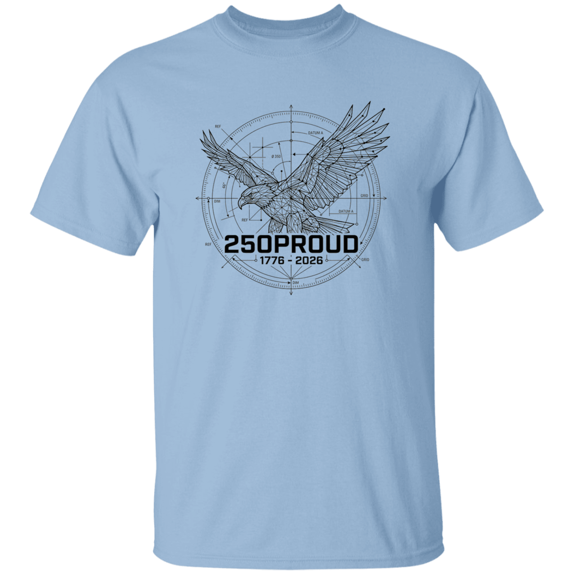 Eagle Blueprint T-Shirt
